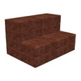 thumbnail image 1 of Faux Suede Foldable Mattress, Digitally Printed Textile, Portable Futon Mat Lightweight Sleeping Pad Spare Bedroom Guest Bed for Camping Dorms, Cinnamon, Full, by Ambesonne, 1 of 6