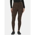 thumbnail image 1 of Faux Sueded Ankle Leggings, 27.5”Inseam, 1 or 2-Pack, Women & Women Plus Sizes XXS-4X, 1 of 5