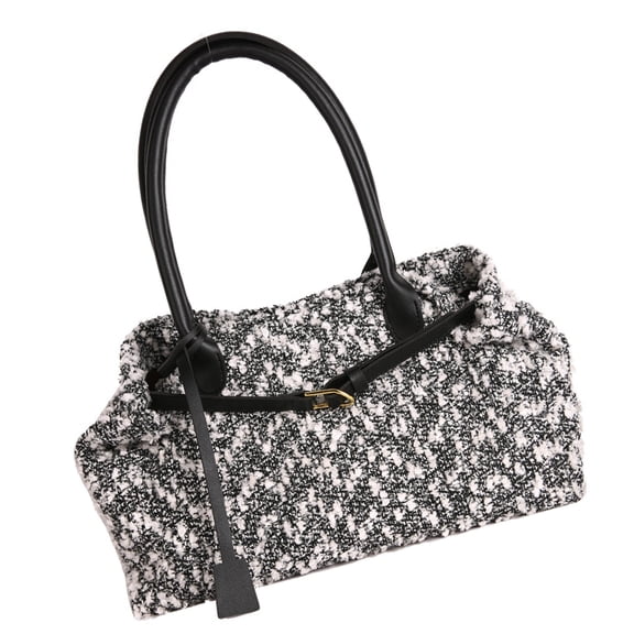 Faux Suedes Purses Women's Shoulder Bags Retro Soft Hobos Bag Trendy Toted Handbags for Work Everyday Travel