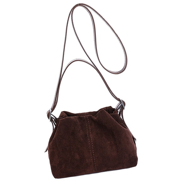 Faux Suedes Toted Bag Women's Hobos Handbags Retro Shoulder Bag Purses for Work Office Travel Top Handle Satchels Gift