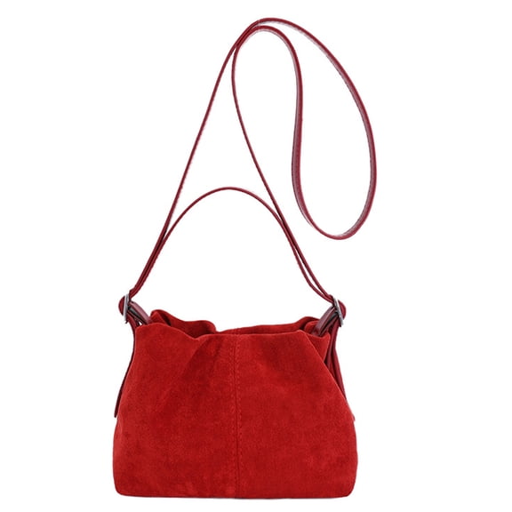 Faux Suedes Toted Bag Women's Hobos Handbags Retro Shoulder Bag Purses for Work Office Travel Top Handle Satchels Gift