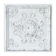 thumbnail image 1 of Faux Tin Painting ceiling tiles Panel 3D Stereo Wall Panels PL08 Distress crack white black 10Pcs/pack, 1 of 14