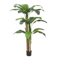 thumbnail image 1 of Faux Tree, Artificial Tree with Exquisite Flower Pots, Anti Fading Simulated Tree Green Plant Pots, 1 of 7