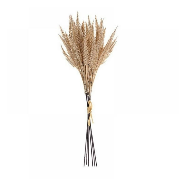 Faux Wheat Stalks, Wheat Sheaves for Decorating Wedding Table Home Kitchen (6Pcs/Bunch)