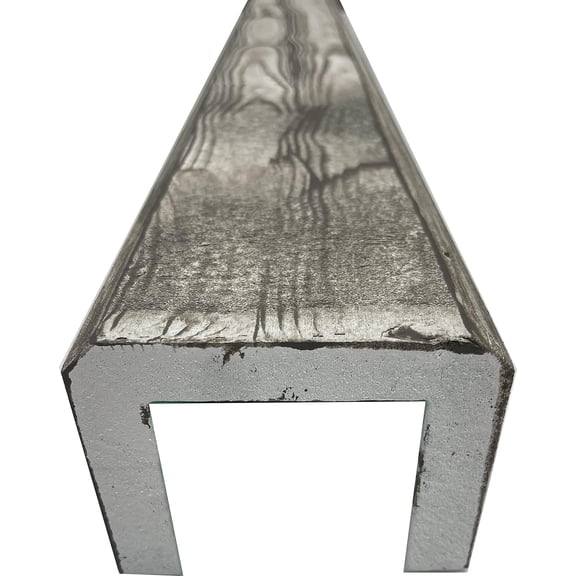 Faux Wood Beam - 48" Long - Wood Look - XPS Foam Material - Easy Installation (4"x5", Barn White)