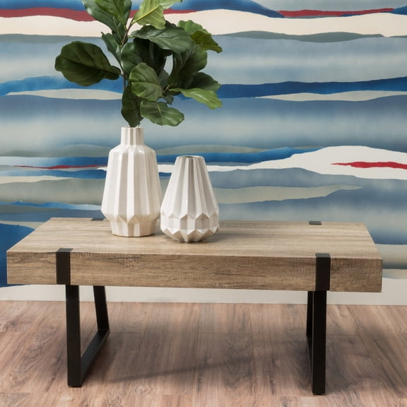 Faux Wood Top / Living Room Relaxing / Functional Home Piece