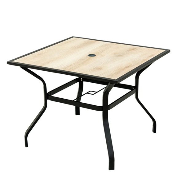 Faux Wood Top - Modern Style - Poolside Relaxing / Creates a Stylish Atmosphere