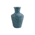 thumbnail image 1 of Faux Woven Rattan Plastic Vase, Shatterproof Flower Arrangement Container for Home Decor, Rustic and Modern Table Centerpiece, Lightweight and Durable Decorative Gift, 1 of 6