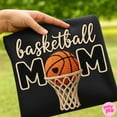 thumbnail image 1 of Faux Yarn Basketball Mom : Crochet Sports Sublimation Design, Knitting Tshirt All Size S-5XL, 1 of 5