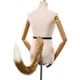 thumbnail image 1 of Fauxes Furs Foxes Tail Tail Cats Dog Wolf Tail Animes Cosplays Party Costume Accessorise for Teen, 1 of 17