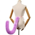 thumbnail image 1 of Fauxes Furs Foxes Tail Tail Cats Dog Wolf Tail Animes Cosplays Party Costume Accessorise for Teen, 1 of 17