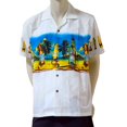 thumbnail image 1 of Favant Beer Bottle Band Men's Short Sleeve Hawaiian Aloha Shirt, 1 of 4