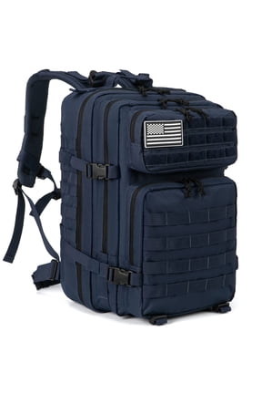 45L Hiking Backpack for Men - 3-Day Tactical Camping Pack with Laptop Sleeve - Water Resistant & Modular Webbing - Favastee
