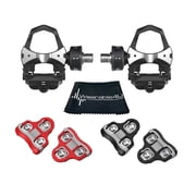 Favero Assioma Duo Pedal Based Cycling Power Meter with Extra Cleats and Cleaning Cloth