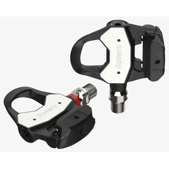 Favero Assioma PRO RL-1 Single Side Look Keo Compatible Power Meter Set, Easy-to-Transfer, Cycling Dynamics