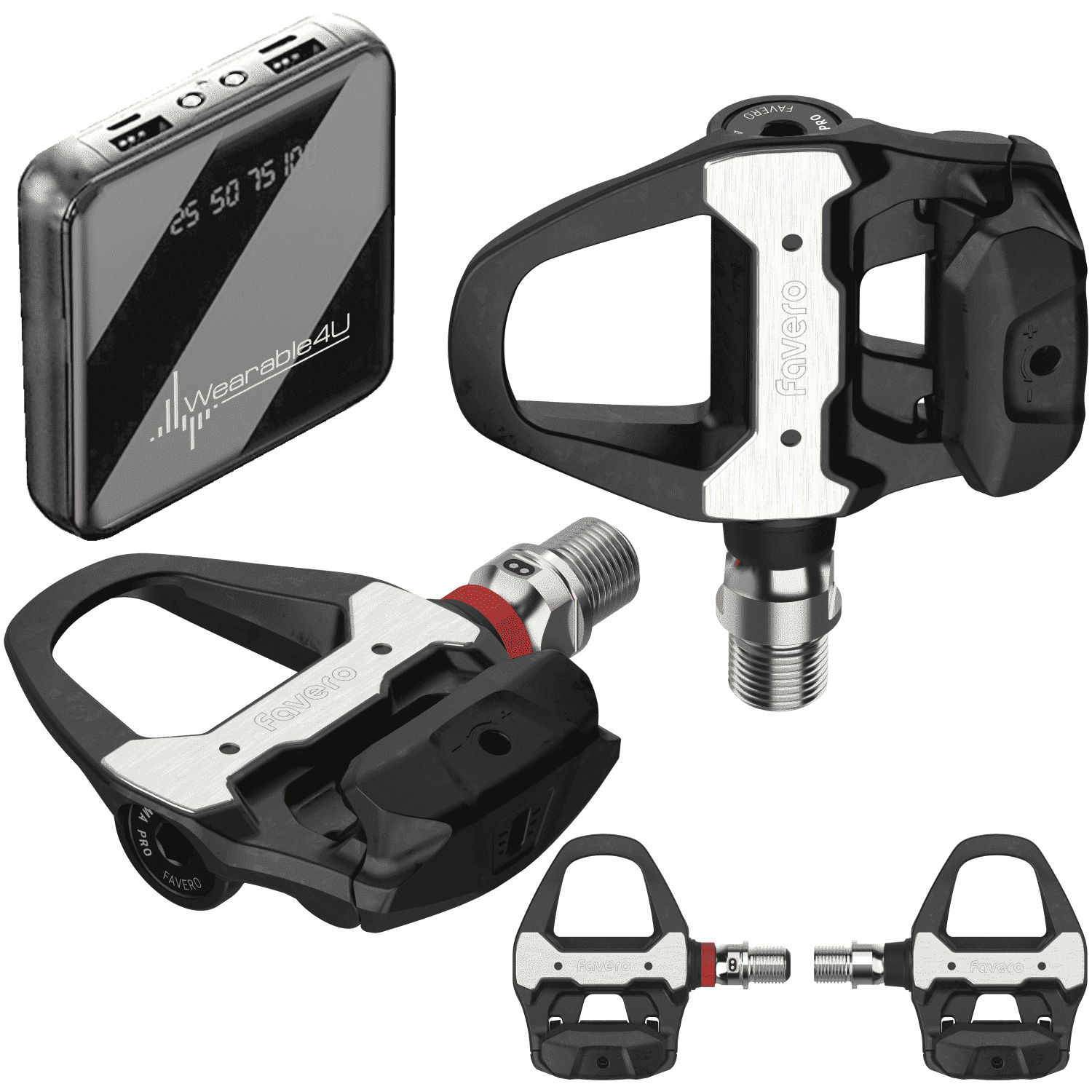 Favero Assioma PRO RS-2 Dual Side Power Meter Pedals with