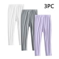 thumbnail image 1 of Favoffer 1-6PC Girls Cotton Leggings Stretch Soft Tight Long Pull On Pants with Elastic Waist for Daily Dance Photo Shoots Home Toddler Big Kids 2-13Y, 1 of 9
