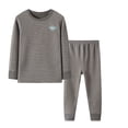 thumbnail image 1 of Favoffer 2PC Big Kids Soft-Brushed Mock-Neck Thermal Set 2-16Y, 1 of 4