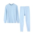 thumbnail image 1 of Favoffer 2PC Big Kids Soft-Brushed Mock-Neck Thermal Set 2-16Y, 1 of 6