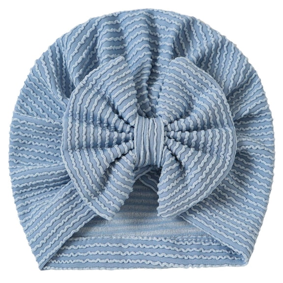 Favoffer Baby Turban Hats Turban Bun Knot Baby Infant Beanie Baby Girl Soft Cute Toddler Cap for Boys Girls Fall Winter 0-2Y