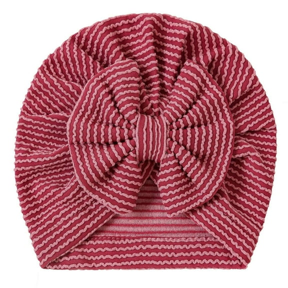 Favoffer Baby Turban Hats Turban Bun Knot Baby Infant Beanie Baby Girl Soft Cute Toddler Cap for Boys Girls Fall Winter 0-2Y