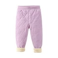 thumbnail image 1 of Favoffer Boys Girls Winter Thermal Leggings 3-Layer Fleece-Lined Uniform Underwear Toddler Warm Cold-Proof 4-16Y, 1 of 7