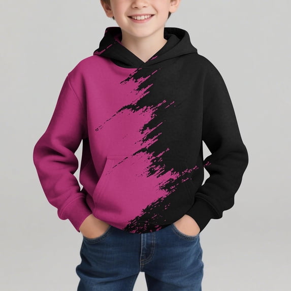 Favoffer Boys Hoodies 3D Printed Hooded Sweatshirts Cool Casual Long Sleeve Pullover Fashion Warm Winter 4-14Y