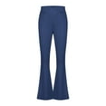 thumbnail image 1 of Favoffer Girls Multicolor High Waisted Pocketed Stretchy Flare Leggings, Dance Yoga Full Length, Kids Soft Pants for Gymnastics/Playtime/Outdoor, 5-15Y ( Dancer- Athlete ), 1 of 7
