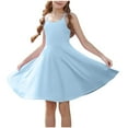 thumbnail image 1 of Favoffer Girls Pocket Detail Sleeveless Skort Dress for Sports Tennis Practice Match, Sizes 4-15, 1 of 9
