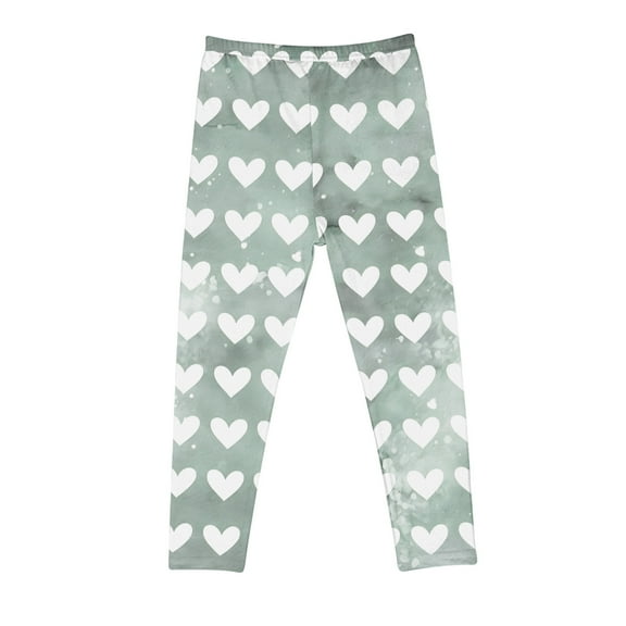 Favoffer Girls Stretchy Footless Leggings, Infant Soft Basic Athletic Pants, Toddlers' Activewear for Dance, Casul, Yoga, Running, Multipack, 2-13Y