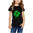 thumbnail image 1 of Favoffer Independence Day Children Tops Toddler Kids Boys Girls Fashion Cute Round Neck Print Short Sleeve Top, 1 of 1
