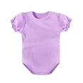 thumbnail image 1 of Favoffer Infant Toddler Boys Girls Sleeveless Romper Summer New Cute Solid Color Baby Bodysuit for Daily Play Party Holiday Sizes 3-24M, 1 of 6