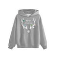thumbnail image 1 of Favoffer Kids Boy Girl Christmas Printed Hooded Sweatshirt Long Sleeve Soft Pullover with Pocket for Daily Casual Holiday Party 4-14 Years, 1 of 2