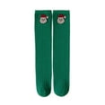 thumbnail image 1 of Favoffer Kids Christmas Socks Boys Girls Xmas Red Socks Cute Printed Red Socks Crew Cotton Socks for Children Toddlers 3-12Y, 1 of 7