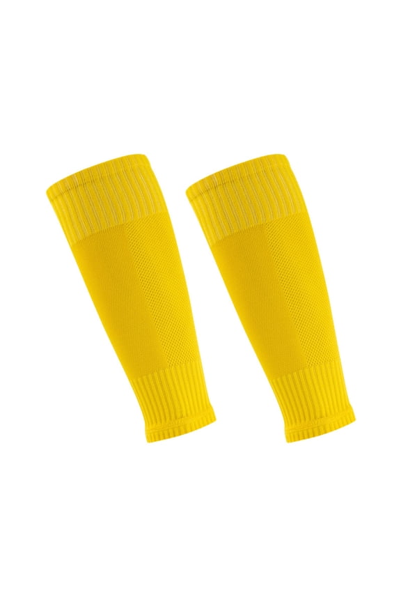 Kids' Over-the-Knee Sports Leg Guards Boys Girls Nylon-Spandex Sweat-Absorbing Odor-Proof Footless Socks for Soccer Training, Student PE Class, Outdoor Play, Match Games 6-14Y