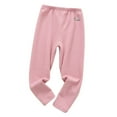 thumbnail image 1 of Favoffer Kids Thermal Cotton Pants Elastic Waist Temperature-Sensing Warm Leggings Girl Boy Warm Sweatpants for Fall Winter Outdoor Home Play 3-13Y, 1 of 8