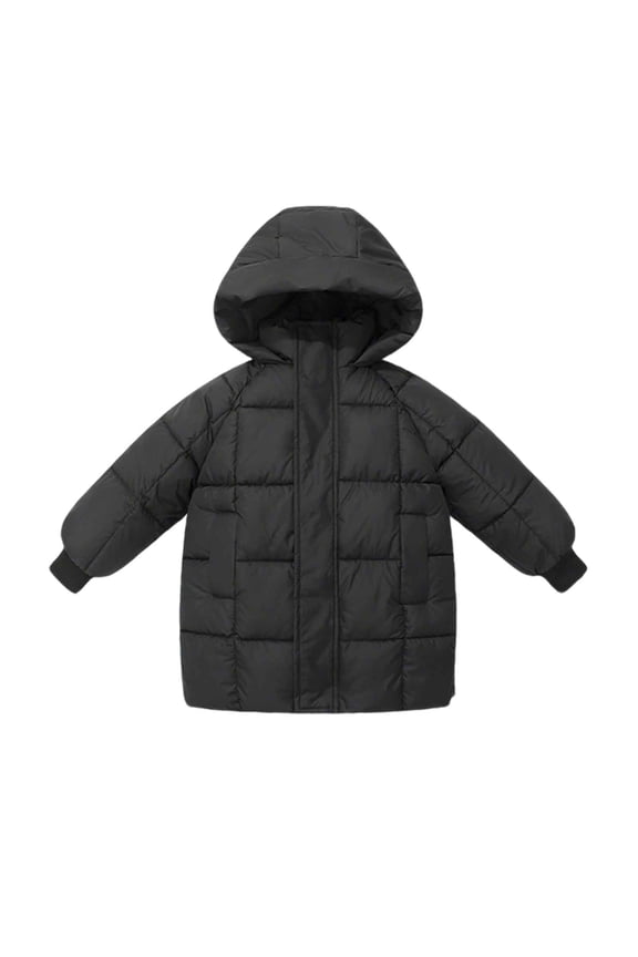 Kids Winter Coats with Hooded Light Puffer Coat Warm Padded Jacket for Baby Boys Girls Toddler for Daily Outdoor Party Home 2-9Y