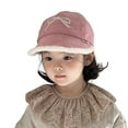 thumbnail image 1 of Favoffer Kids' Wool Baseball Hat Bow-Decorated Thickened Boys Girls Fall Winter Cotton Lamb Warm Hat 1-5Y, 1 of 6