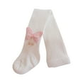 thumbnail image 1 of Favoffer Spring/Fall Girls Solid Bow-Detail Pantyhose Cute Adorable Party/Play/Casual/Outdoor 1-12Y, 1 of 3