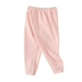 thumbnail image 1 of Favoffer Toddler Baby Girls Elastic Waist Pants Soft Cotton Linen Harem Bloomers Summer Fall Long Pants for Daily Sweater Pairing Play Home 1-7Y, 1 of 2