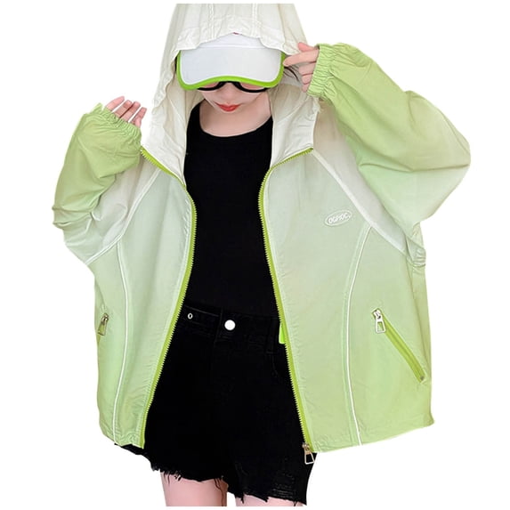 Favoffer Toddler Big Kid Boys Girls Long Sleeve Hoodie Summer Solid Color Lace Trim Cool Feeling UV Protection Breathable Casual Jacket for Daily Outdoor Sports Vacation Sizes 4-15Y