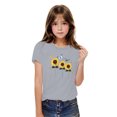 thumbnail image 1 of Favoffer Toddler Girl Butterfly Graphic T-Shirts with Short Sleeve, Boys Cute Multicolor Loose Fit Round Neck Top,Casual Home Play Sizes 3-10, 1 of 6