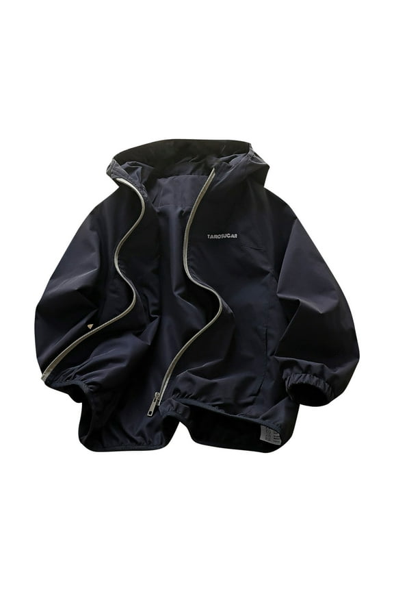 Unisex Kids' Fall Softshell Jacket - Waterproof Windproof, Hooded Long Sleeve for Outdoor/Hiking/Travel/Camping, Kid 4-10Y, Big Kid 11-15Y