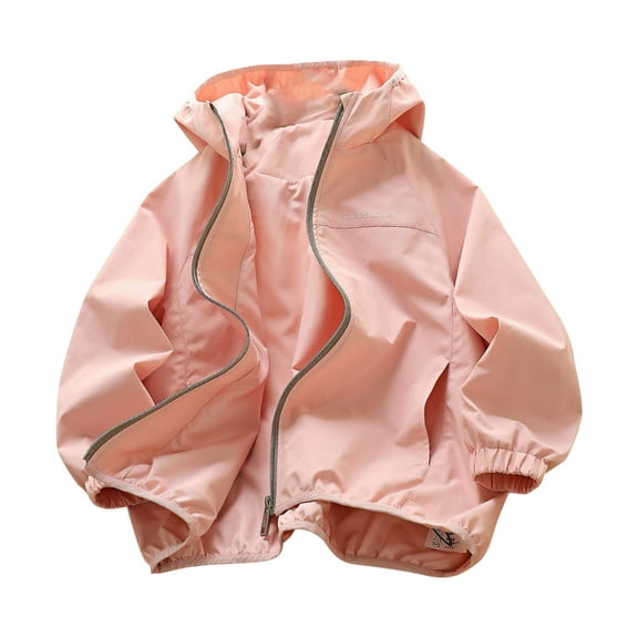 Favoffer Unisex Kids' Fall Softshell Jacket - Waterproof Windproof, Hooded Long Sleeve for Outdoor/Hiking/Travel/Camping, Kid 4-10Y, Big Kid 11-15Y