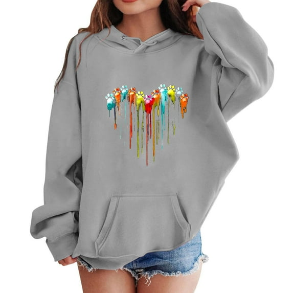 Favoffer Unisex Kids' Four-Season Suitable Multicolor NEW YORK Graphic Hoodie & Relaxed Round Neck Long-Sleeve T-shirt, for Casual, Travel, Lounging, Photoshoot 1-14Y