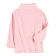 thumbnail image 1 of Favoffer Winter Toddler Boys Girls Solid Thermal Mock-Neck Base Layer Top Home/Play 2-7Y, 1 of 9