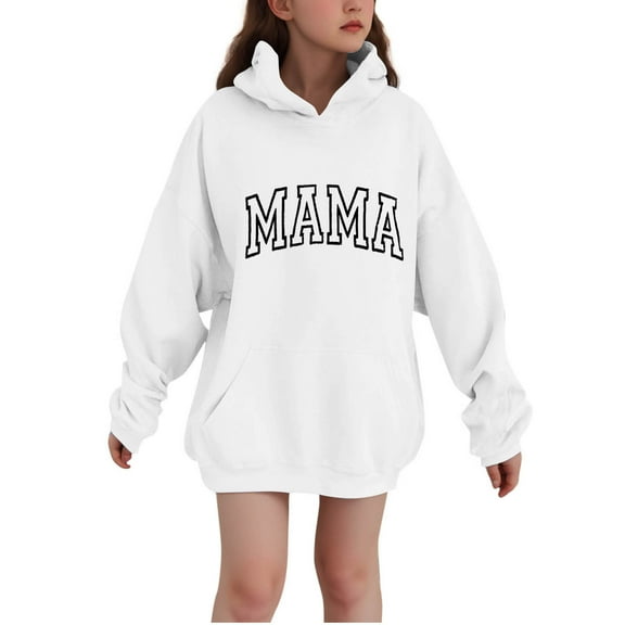 Favoffer Winter Unisex Kids Solid Fleece-Lined Hoodie & Casual Sweatshirt, Play Outdoor Lounge Adventure 2-13Y