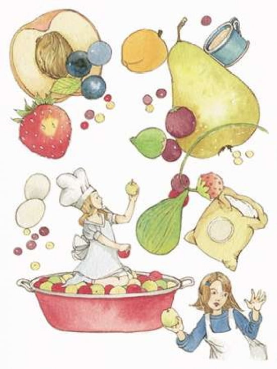 Favole a merenda 08 Canvas Art - Lo Cascio (18 x 24)