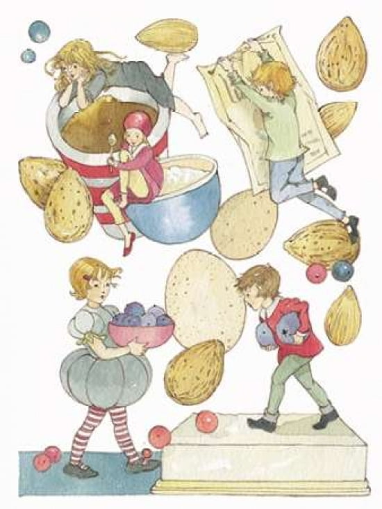 Favole a merenda 09 Canvas Art - Lo Cascio (18 x 24)