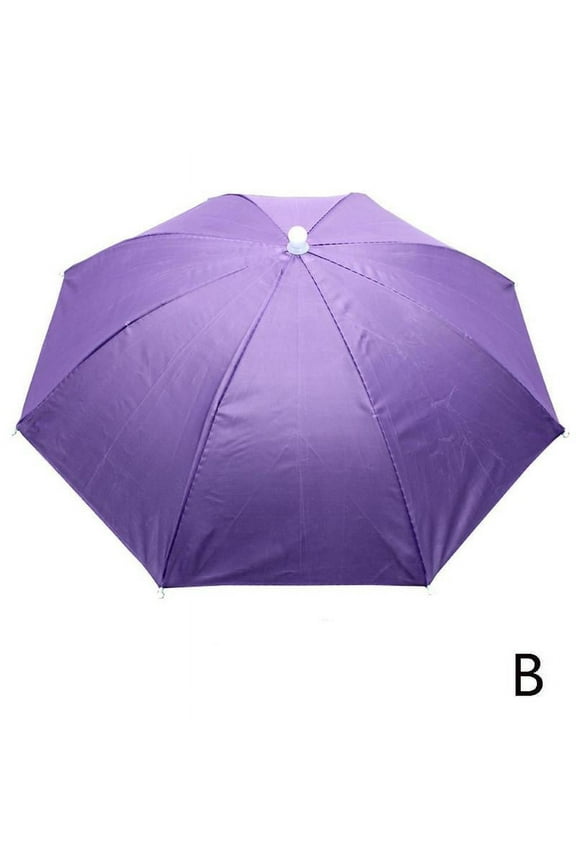 Favor Foldable Sun Umbrella Hat Golf Fishing Camping Headwear Hot Cap I9Q2
